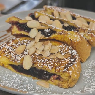 Stuffed Blueberry French Toast
