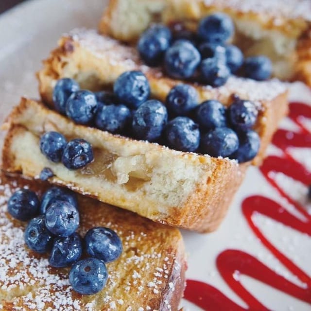 Stuffed Apple French Toast.